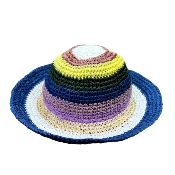 HAT ATTACK Remy Multi Bucket Hat Color name: Navy Stripe - Picture 1 of 3